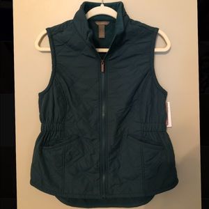 NWT Green Vest